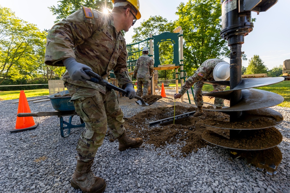 Army Reserve Soldiers flex their skills on federal engineering projects to serve communities thanks to new legal authority