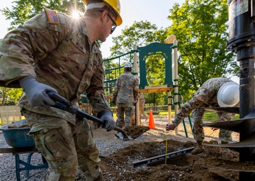 Army Reserve Soldiers flex their skills on federal engineering projects to serve communities thanks to new legal authority
