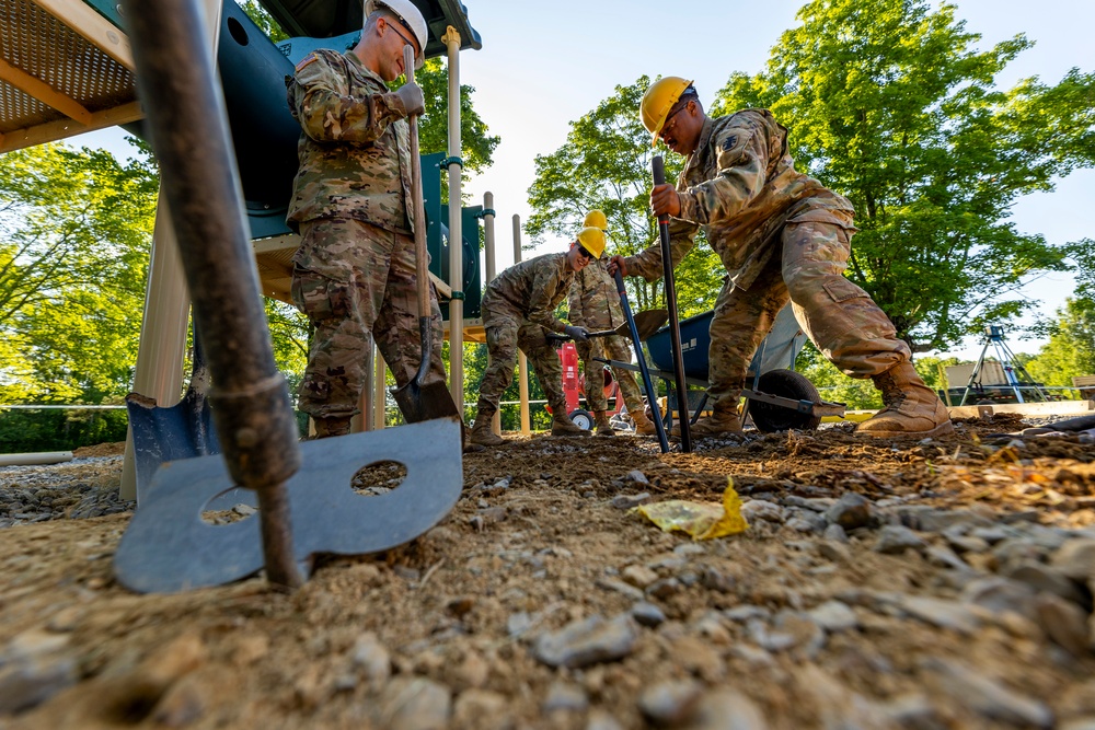 Army Reserve Soldiers flex their skills on federal engineering projects to serve communities thanks to new legal authority