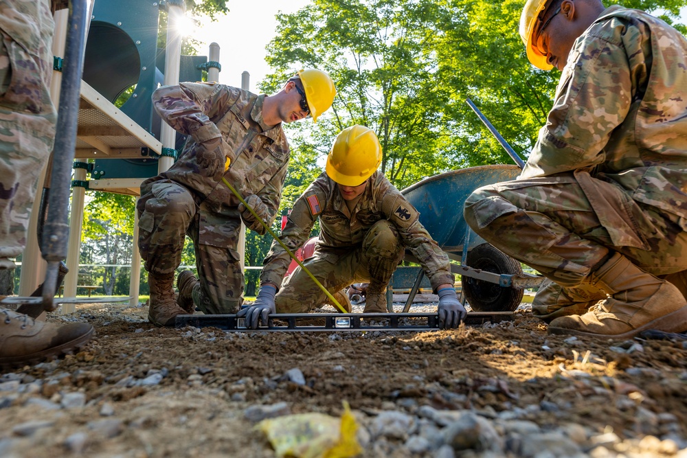 Army Reserve Soldiers flex their skills on federal engineering projects to serve communities thanks to new legal authority