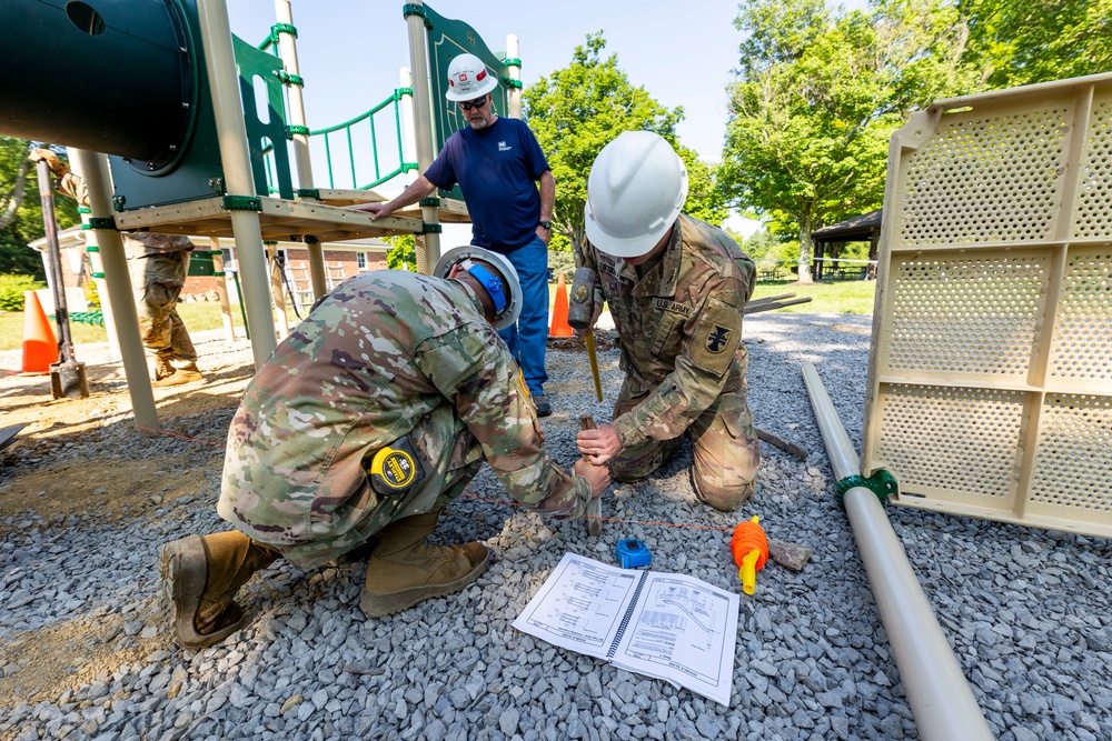 Army Reserve Soldiers flex their skills on federal engineering projects to serve communities thanks to new legal authority