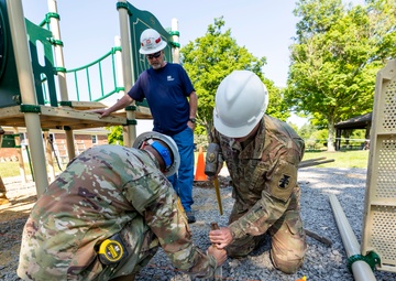 Army Reserve Soldiers flex their skills on federal engineering projects to serve communities thanks to new legal authority