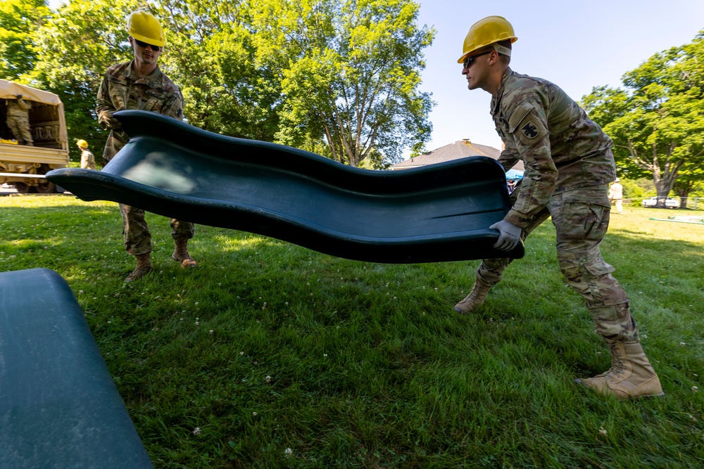 Army Reserve Soldiers flex their skills on federal engineering projects to serve communities thanks to new legal authority