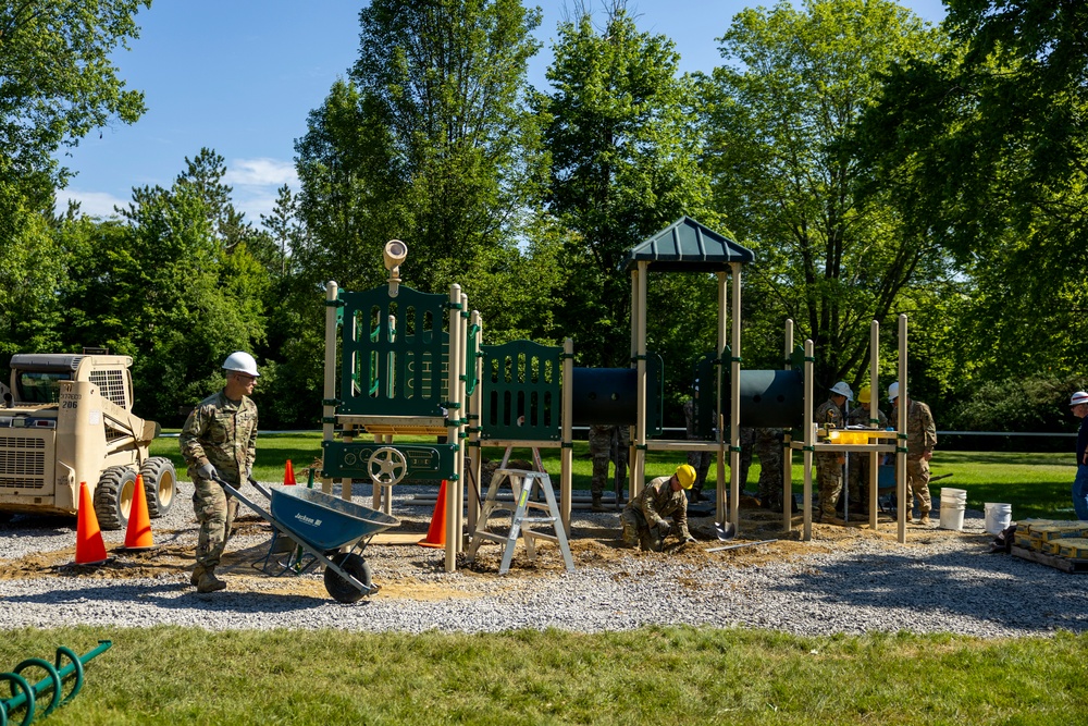 Army Reserve Soldiers flex their skills on federal engineering projects to serve communities thanks to new legal authority