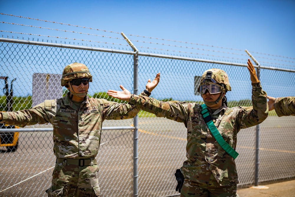 Hawaii Army National Guard Sling Load Operations