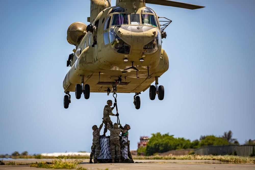 Hawaii Army National Guard Sling Load Operations