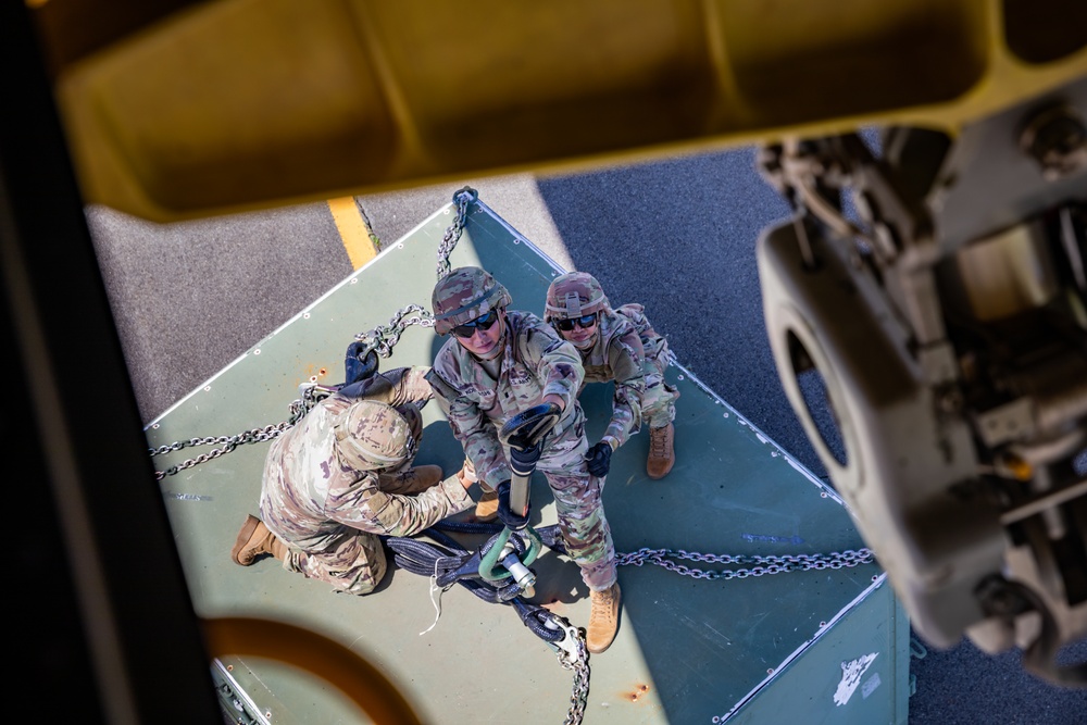 Hawaii Army National Guard Sling Load Operations