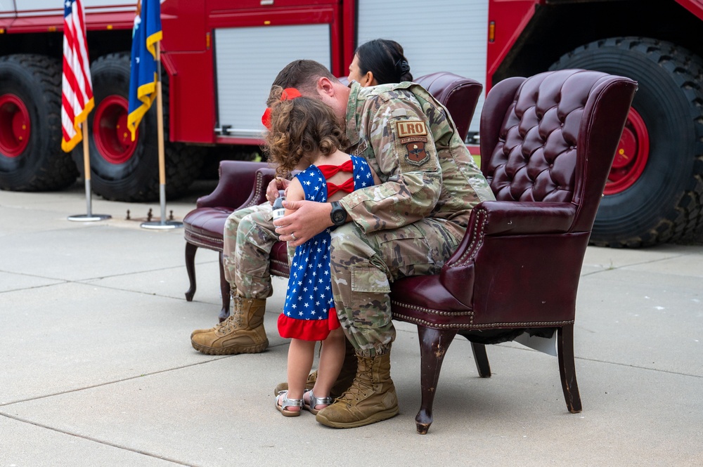 346 TRS Change of Command Ceremony