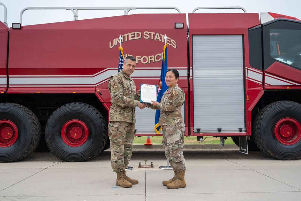 346 TRS Change of Command Ceremony