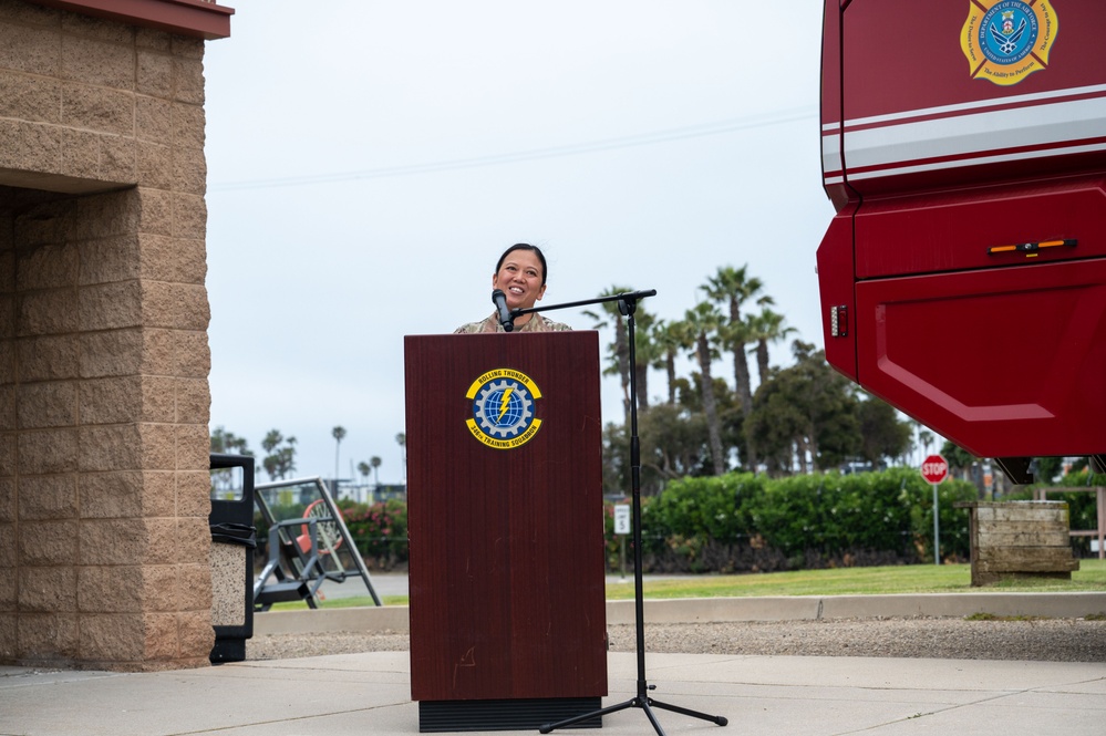 346 TRS Change of Command Ceremony