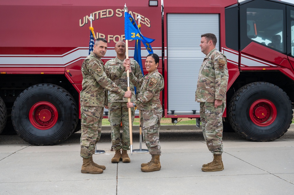 346 TRS Change of Command Ceremony