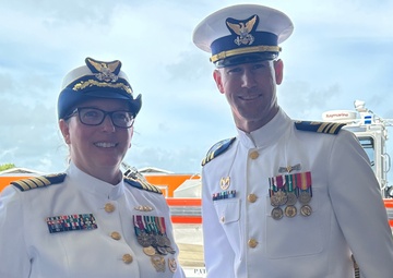 Coast Guard Maritime Safety and Security Team Miami holds change-of-command ceremony