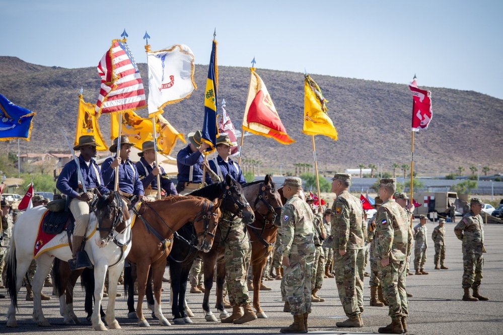 Relinquishment of Command, National Training Center/Fort Irwin