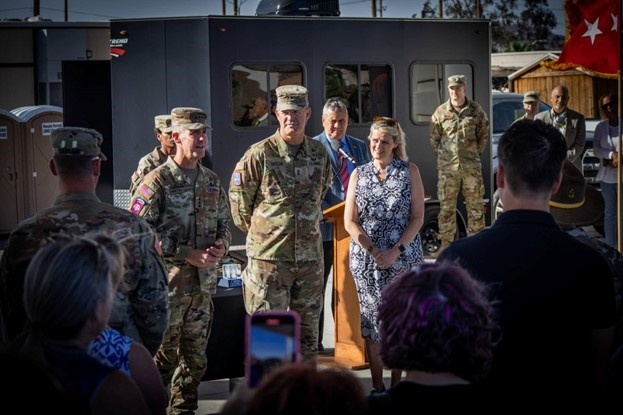 Relinquishment of Command, National Training Center/Fort Irwin