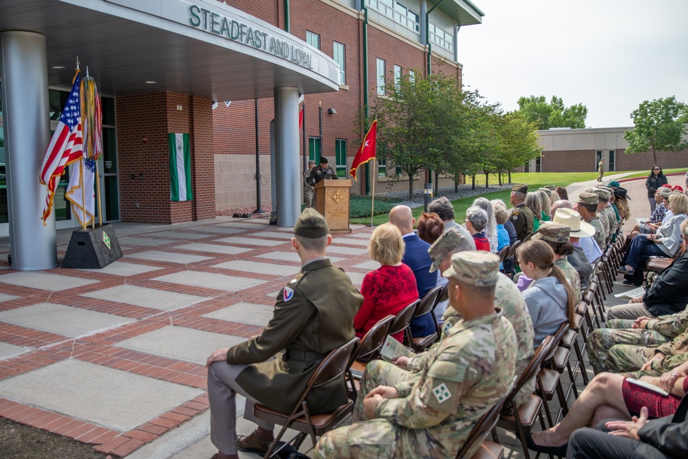 4ID HQ named after Ivy Division hero 1SG David McNerney