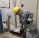 229th Engineer Vertical Construction Company Soldiers complete electrical project at Fort McCoy