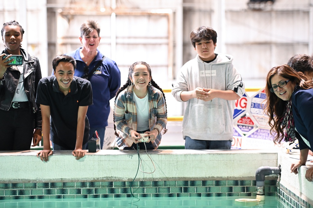 SeaPerch Competition Brings Hope to Future Engineers at Isbell Middle School