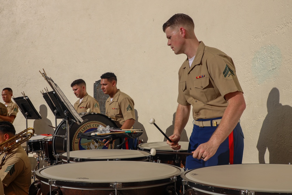 Marine Forces Reserve Band performs at Winona Steamboat Days