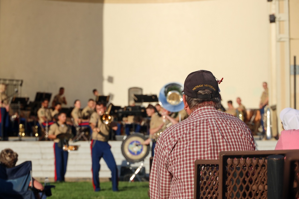 Marine Forces Reserve Band performs at Winona Steamboat Days