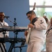 U.S. Navy Band, “Orient Express,” performs at the Mall of Asia, Manila, Philippines