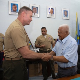 Valiant Shield 24: U.S. Marines Visit Palau’s Paramount High Chief