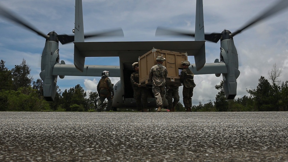 CLB-31 simulates Foreign Humanitarian Assistance