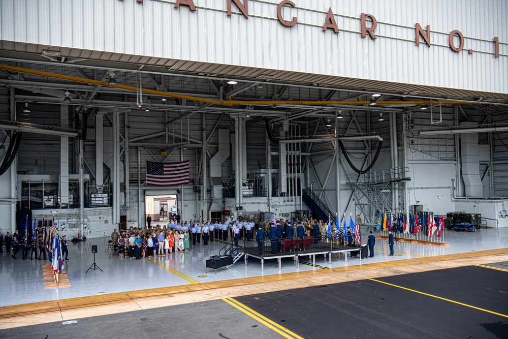 515th Air Mobility Operations Wing Change of Command