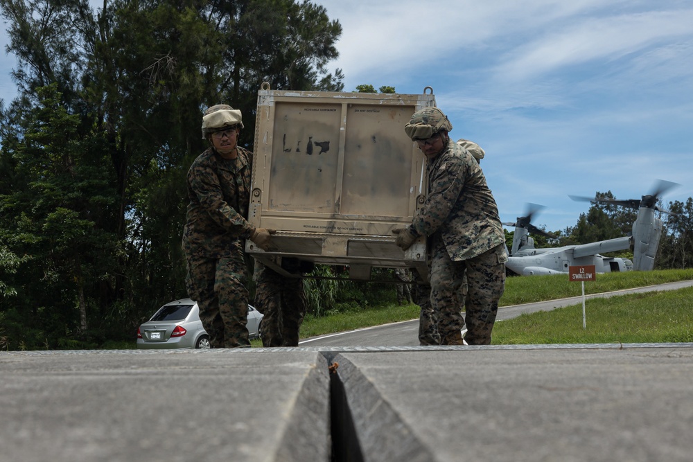 CLB-31 simulates Foreign Humanitarian Assistance