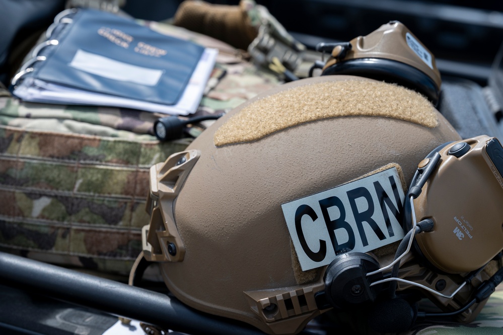 374th CES, Japan forces hone interoperability during CBRN training