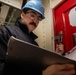 Sailor Checks Repair Lockers