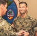 Rear Adm. Greg Huffman Awards Lt. Col. Winkofsky for Outstanding Service