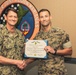 Rear Adm. Greg Huffman Awards Lt. Col. Winkofsky for Outstanding Service