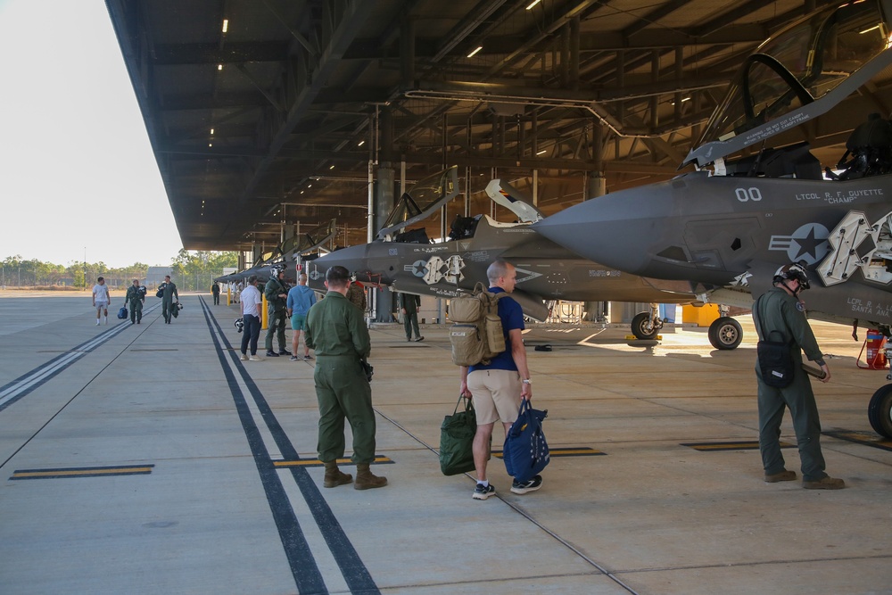 VMFA-214 Black Sheep return to Australia from MASA 24