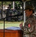 Never Daunted battalion conducts change of command ceremony