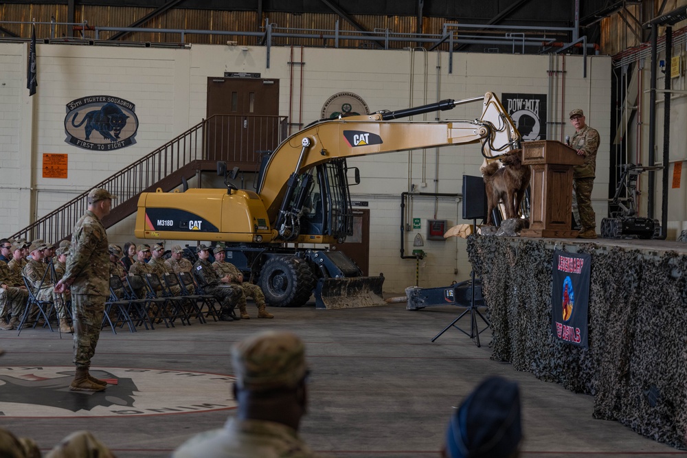 8th Civil Engineer Squadron change of command 2024