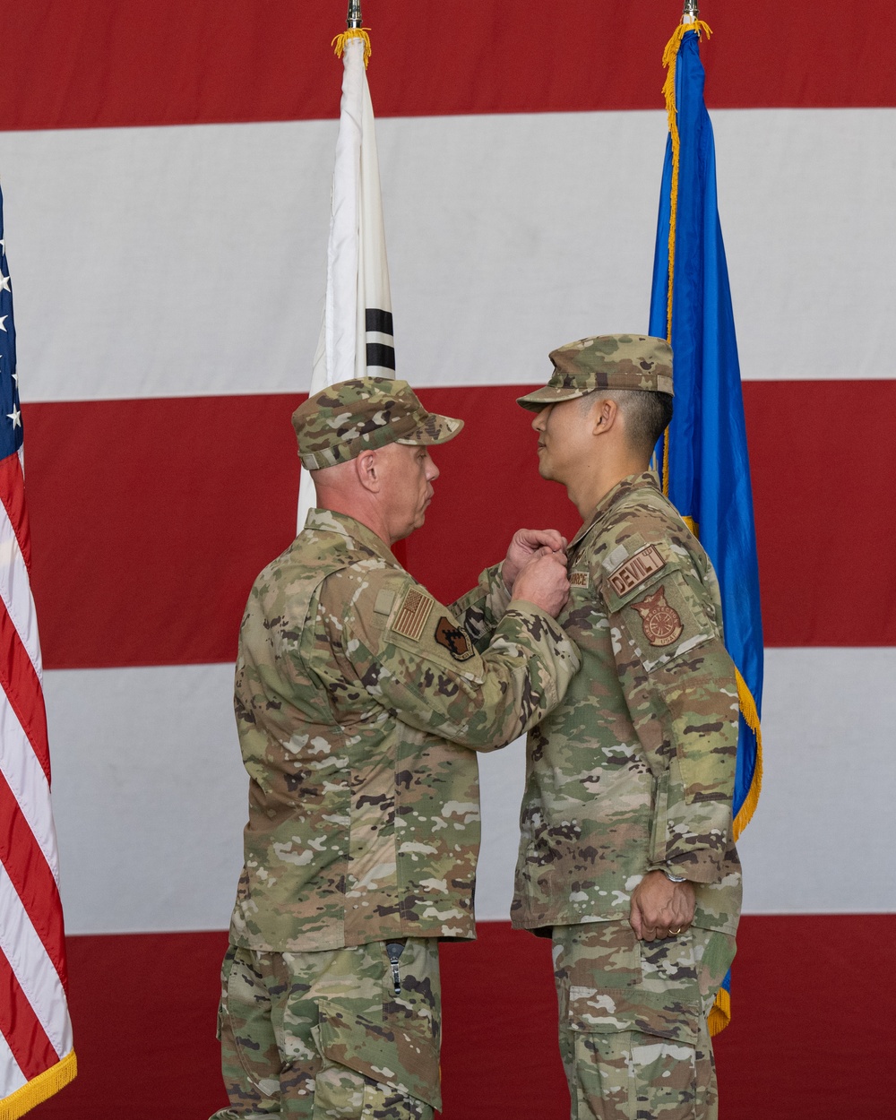 8th Civil Engineer Squadron change of command 2024