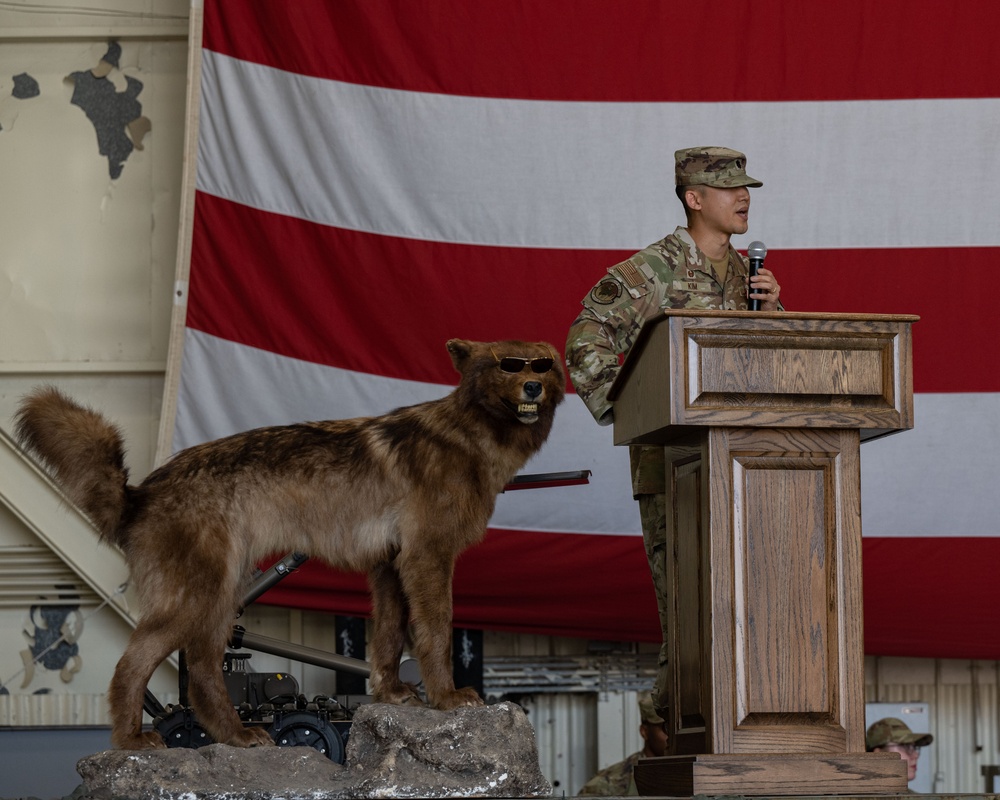 8th Civil Engineer Squadron change of command 2024