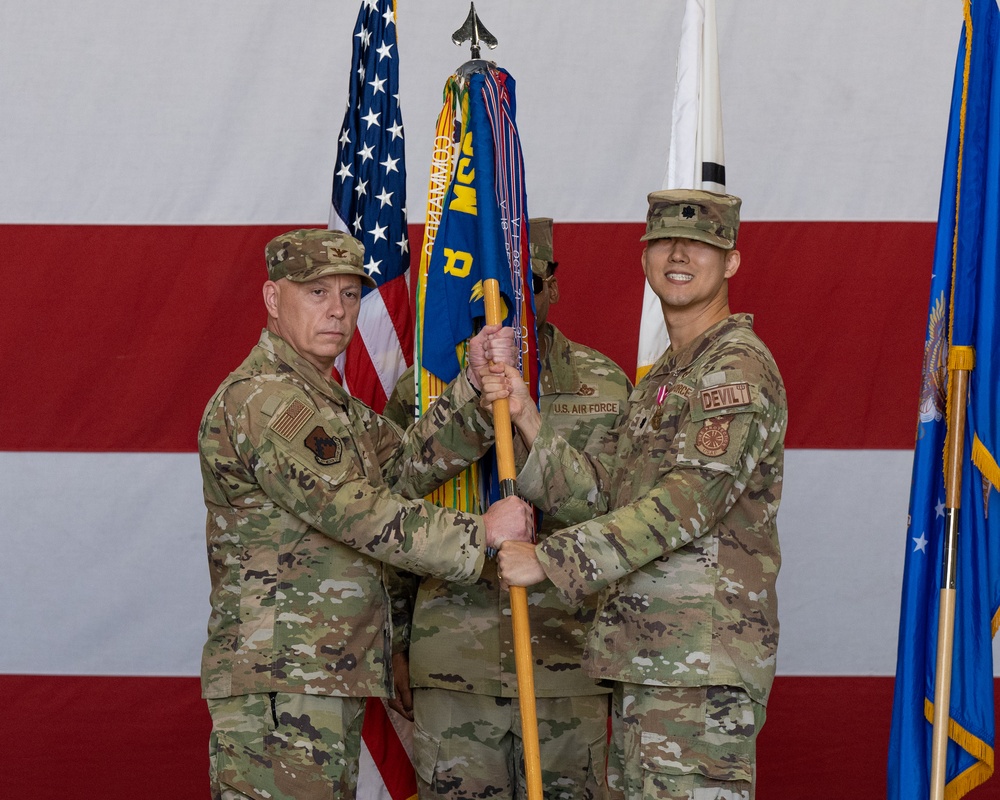 8th Civil Engineer Squadron change of command 2024