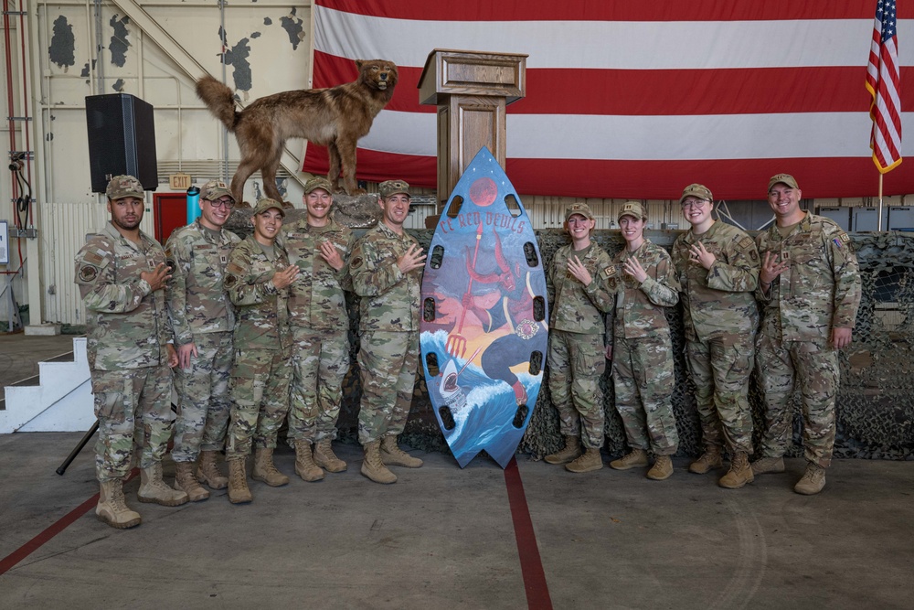 8th Civil Engineer Squadron change of command 2024