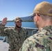 ESL Sailor Reenlist Aboard RAN Vessel