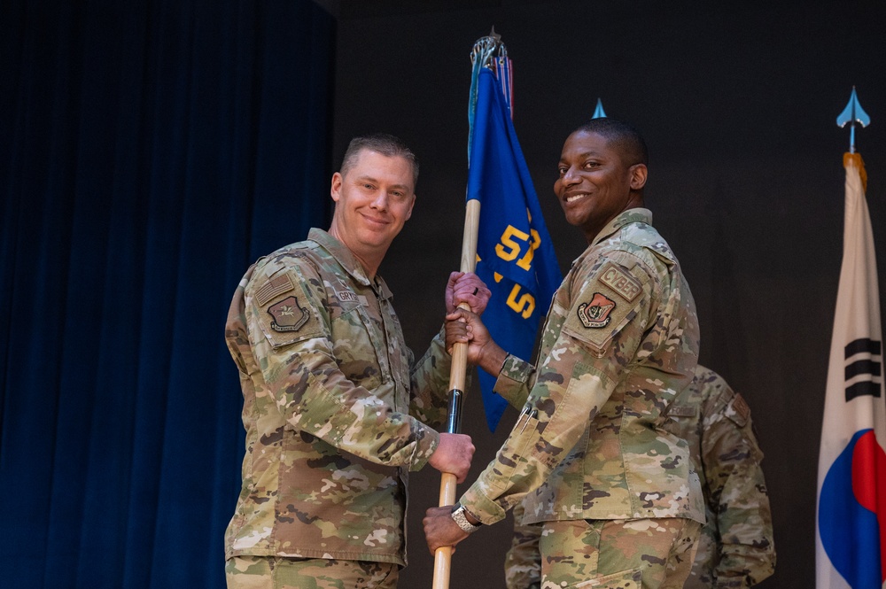 51st Communications Squadron hosts change of command 2024