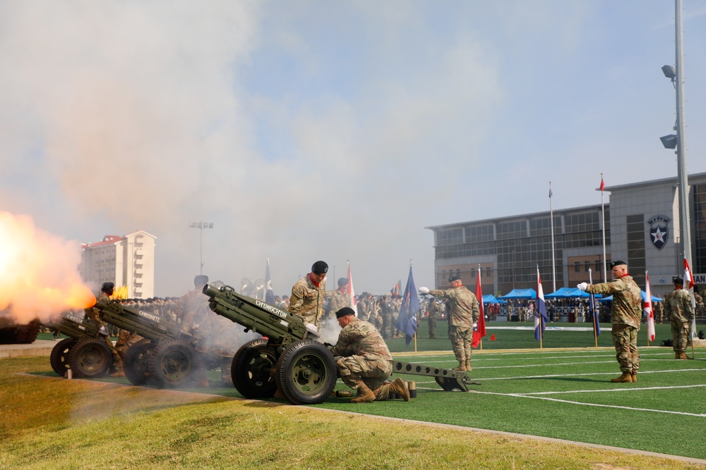 2nd Infantry Division/ROK-U.S. Combined Division Change of Command