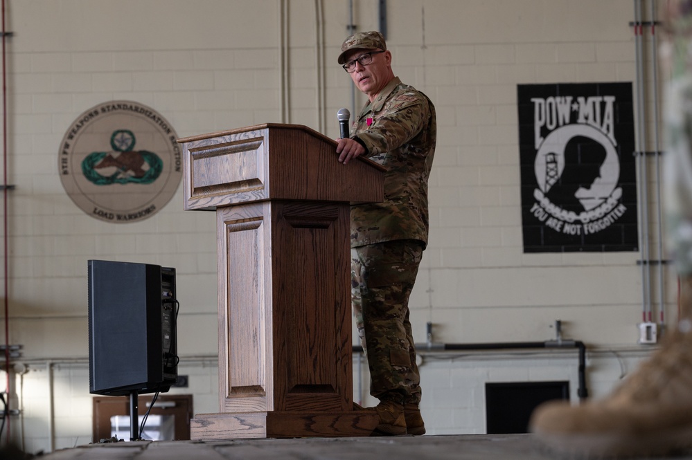 Wolf Pack welcomes new Mission Support Group commander