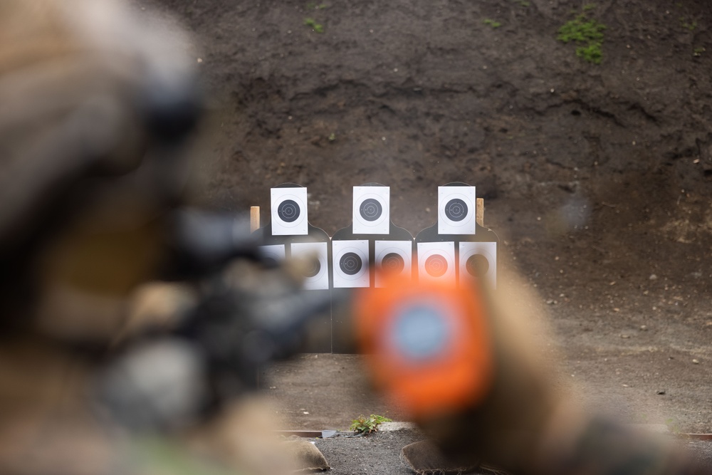 4th Marines Fire away on Unknown Distance and Short Bay Ranges During Fuji Viper 24.3