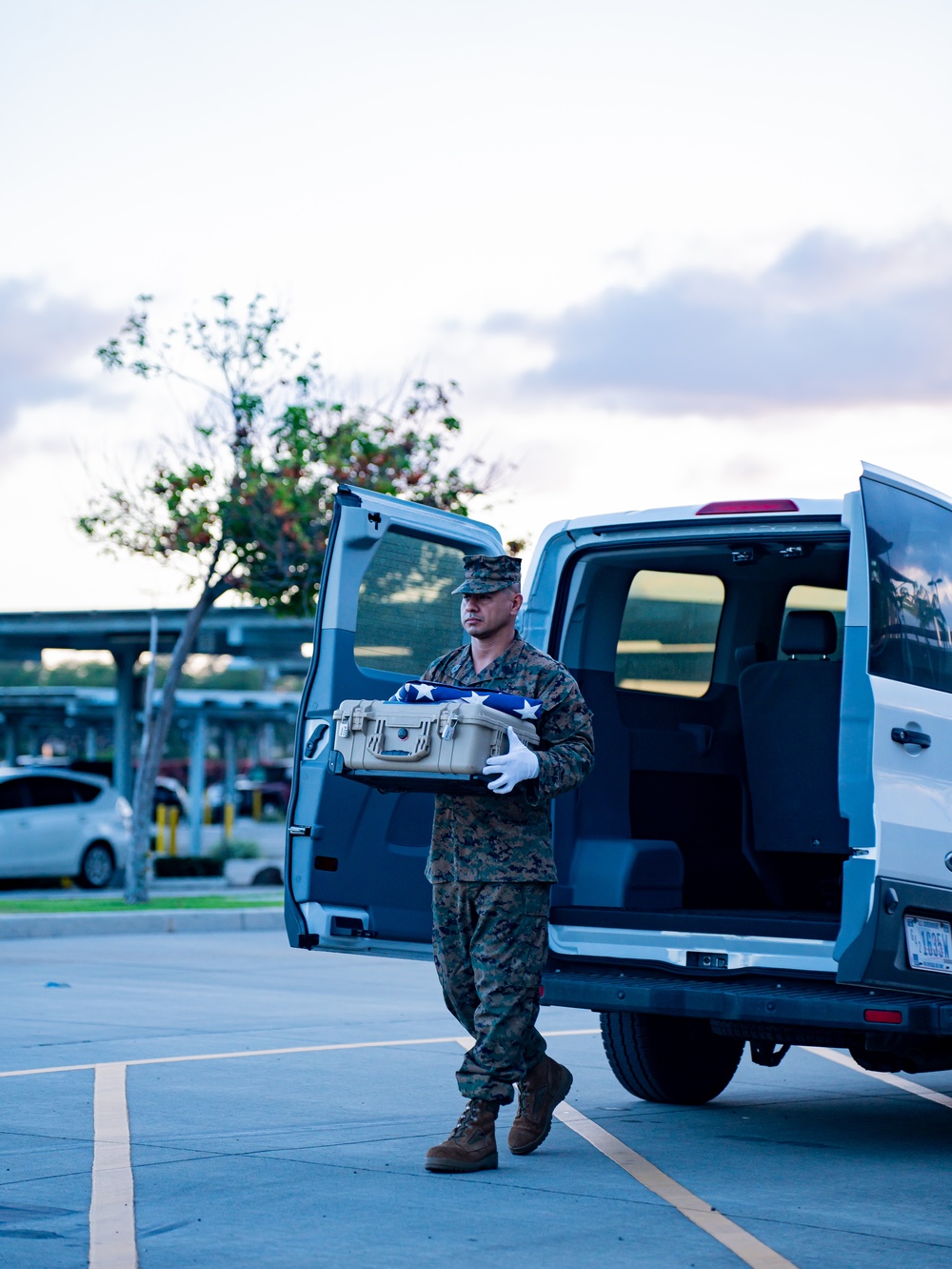DPAA Conducts Honorable Carry from Palau