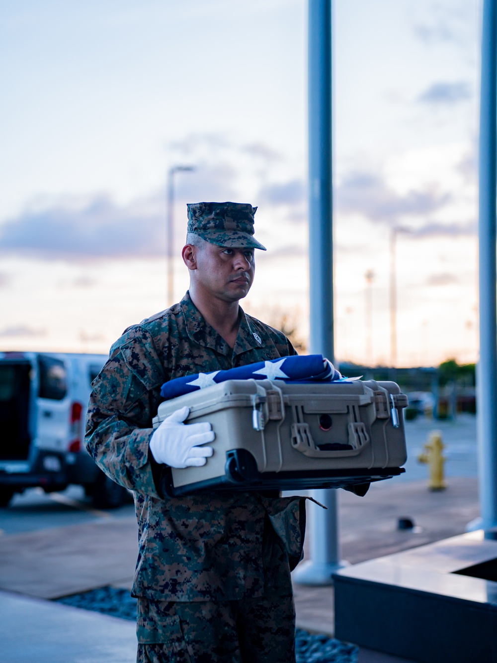 DPAA Conducts Honorable Carry from Palau