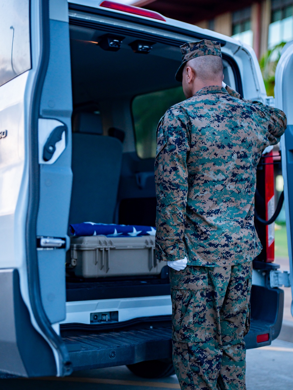 DPAA Conducts Honorable Carry from Palau