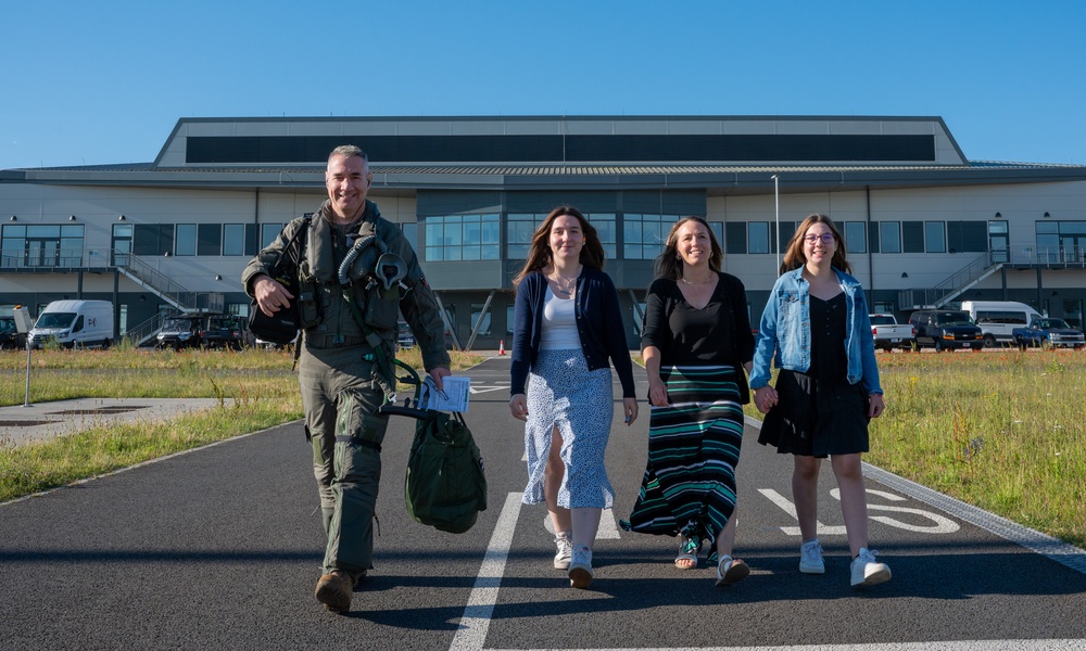 48th FW commander Brig. Gen. Joseph Campo’s Fini Flight