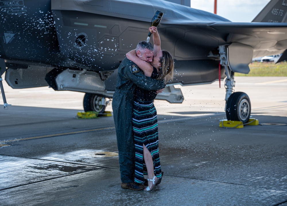 48th FW commander Brig. Gen. Joseph Campo’s Fini Flight