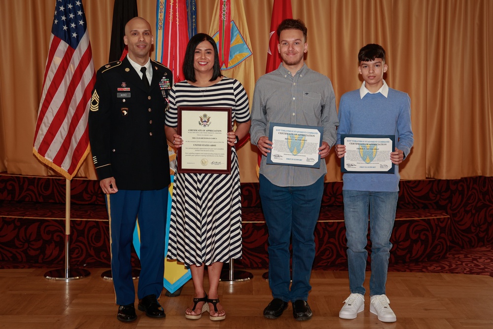 21st Theater Sustainment Command hosts Quarterly Retirement Ceremony